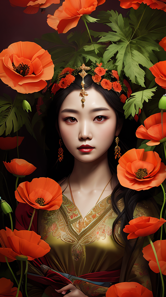 02875-2021814418-breathtaking detailed concept art painting of the goddess of poppy flowers, orthodox saint, with anxious, piercing eyes, ornate.png